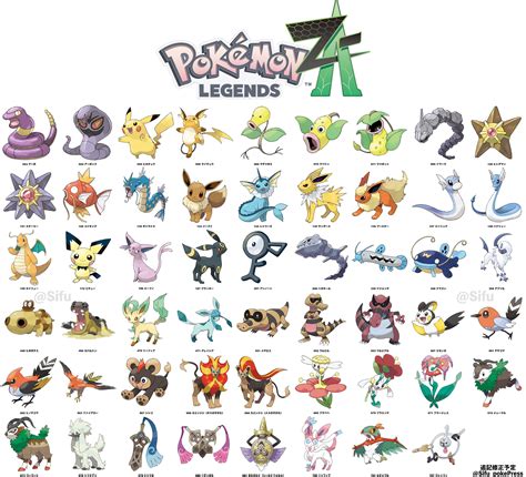 All Pokemon Legends Z